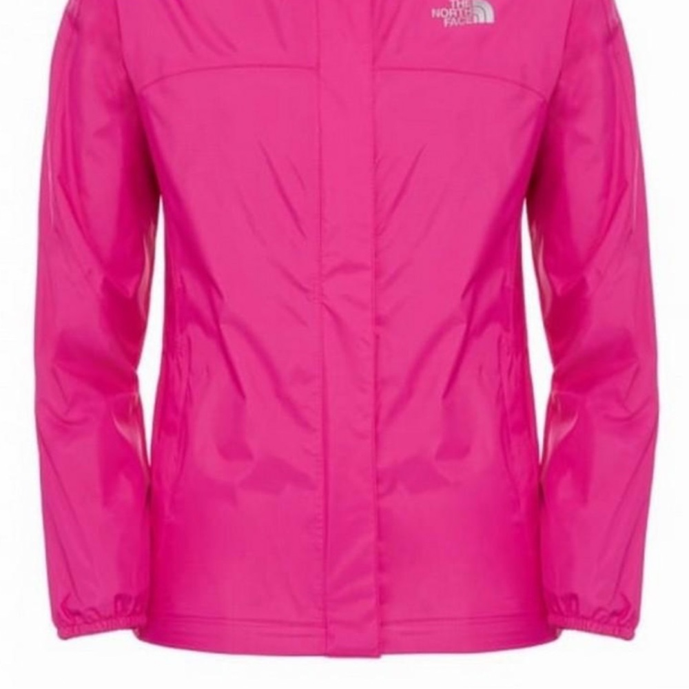 The North Face girls size XL(18)Vibrant Pink Resolve Jacket